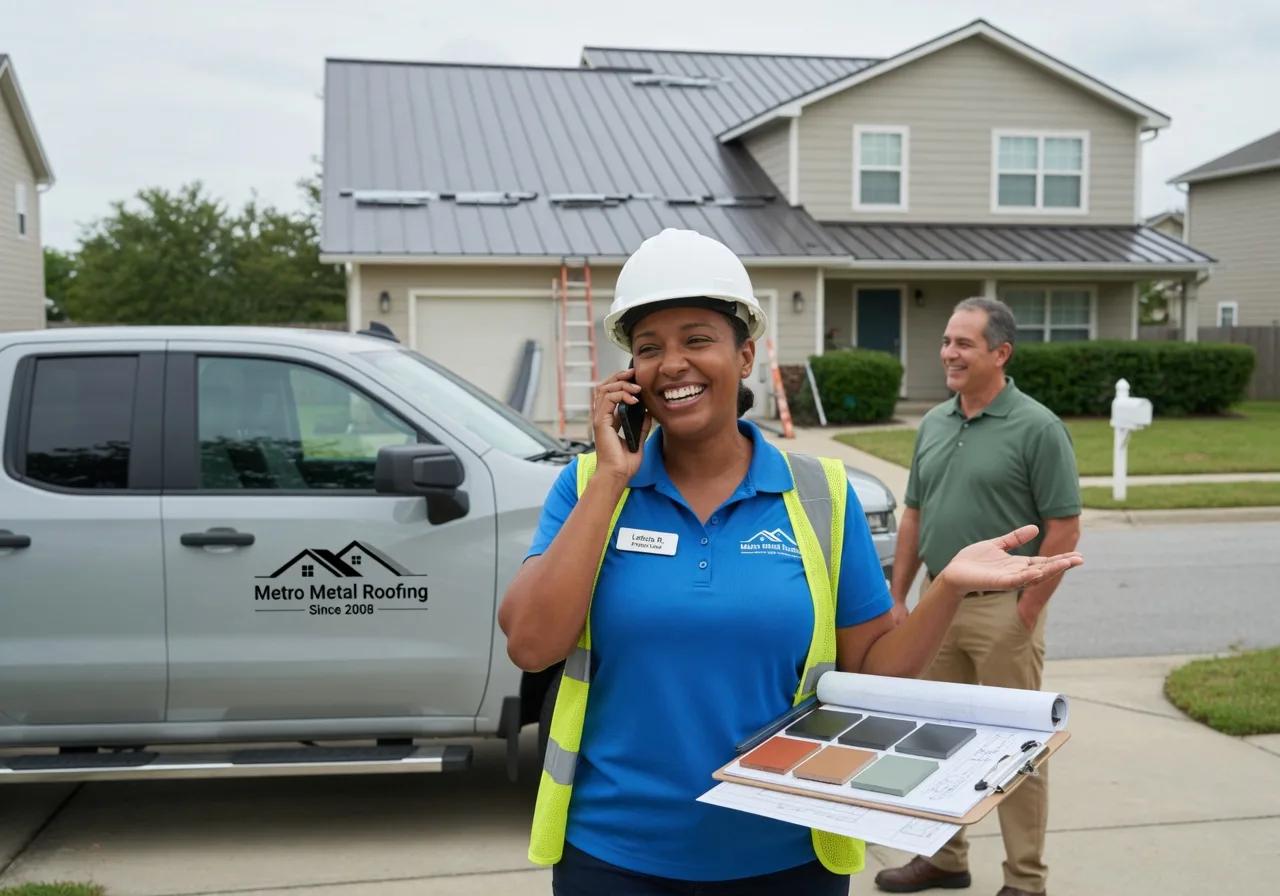 Storm Damage Metal Roof Repair in Randalia, IA